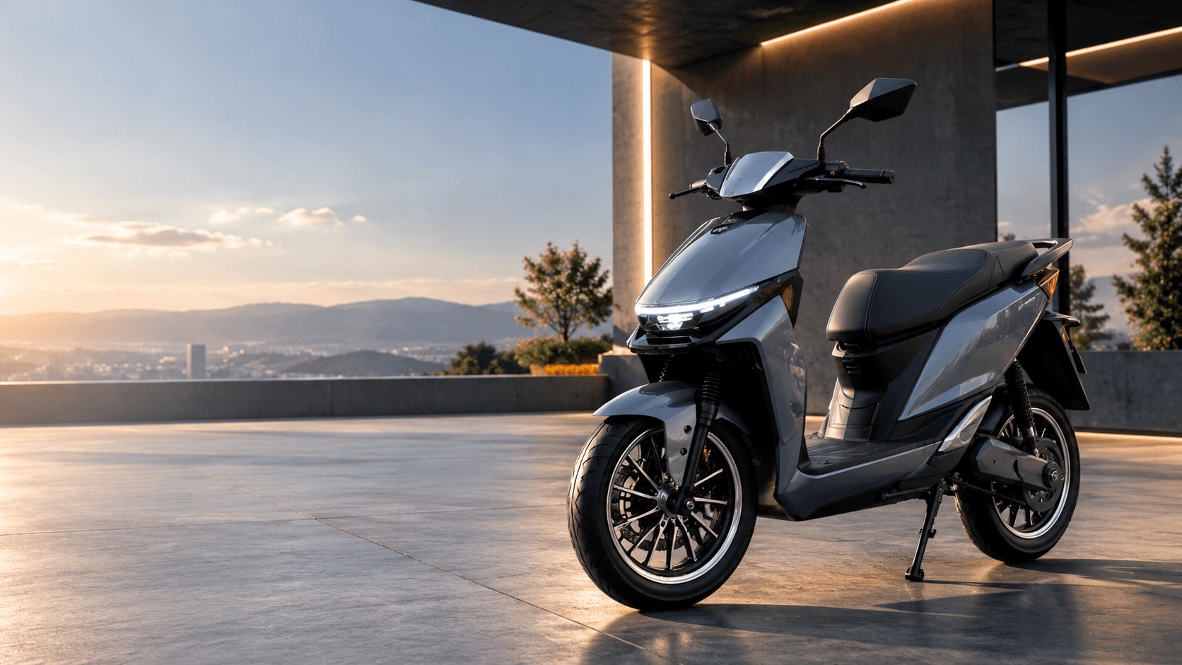 Scooter Urbain Design Premium